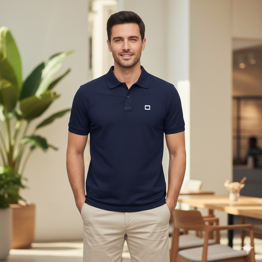 Polo Shirt - Dark Blue