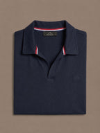 Blue Short Sleeve Polo