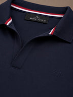 Blue Short Sleeve Polo