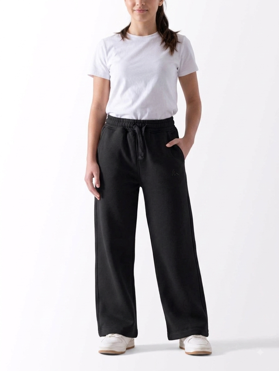 Wide leg pants for unisex