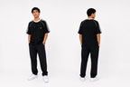 T shirt raglan 3 stripes box-fit oversize