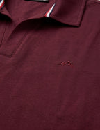 Burgandy Short Sleeve Polo